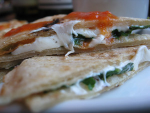 Epazote Quesadilla Epazote Quesadilla @ Bridget