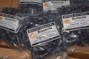 blueberries
