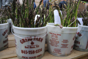 Our fab Greig Farm share starts with local asparagus