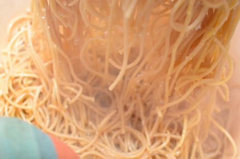 Steaming Pasta