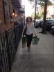 Emma returning from The Woods